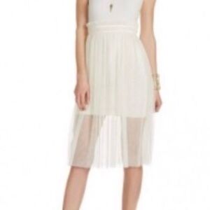 Chelsea & Violet Cream Midi Dress